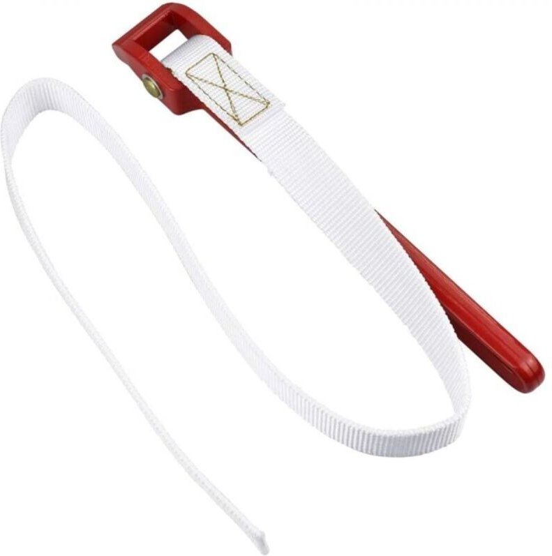 Universalschlüssel mit Gummiband, 85 cm lange Filteröl-Schlaufe, Schlüssel zum Öffnen von Gläsern, Traktor, Ölfilter, Du...