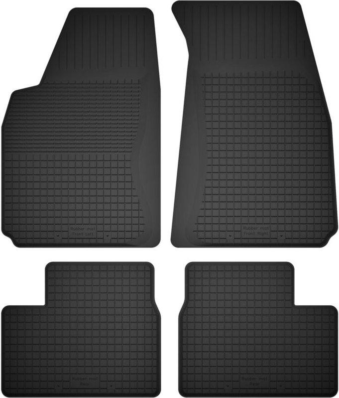 Gummi-Automatten, 4er-Set, Universalmodell: Nissan Almera N15 Fließheck, Limousine (1995-2000)