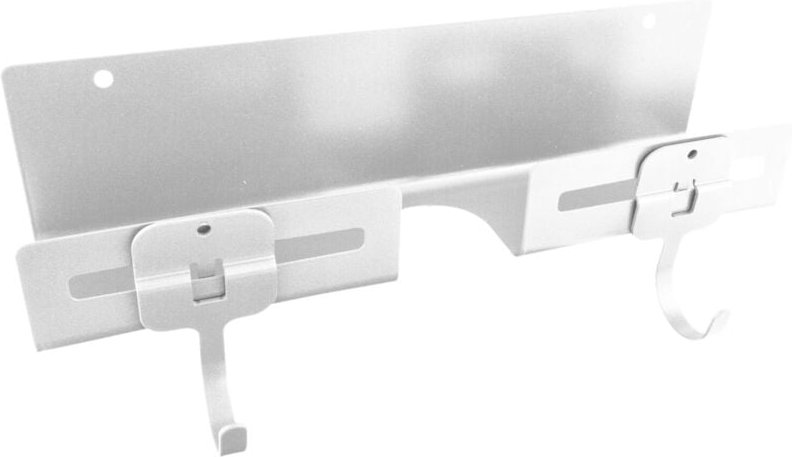 Besenhalter Libell, Stahlblech Weiß - Peka