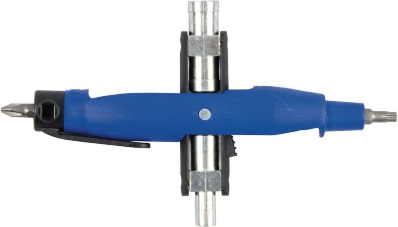 Universalschlüssel elektro, stabiles Gehäuse, handliche Form mit Clip, Einsatz verschiedener Profile - Projahn