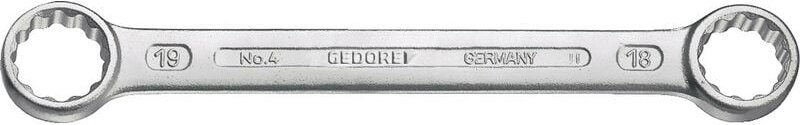 Doppelringschlüssel 4 13x17mm 167mm ger.GEDORE