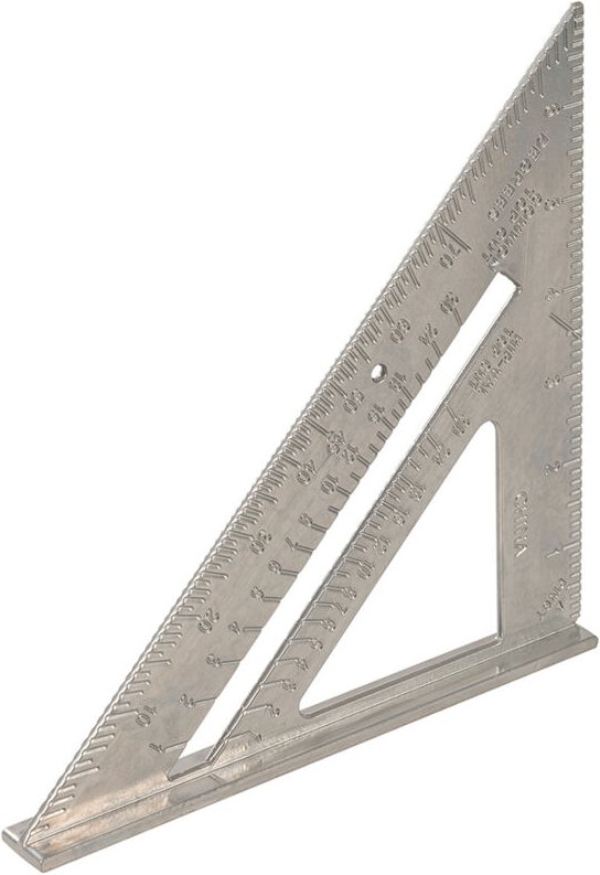 Anschlagwinkeldreieck aus Aluminiumlegierung 7 Zoll