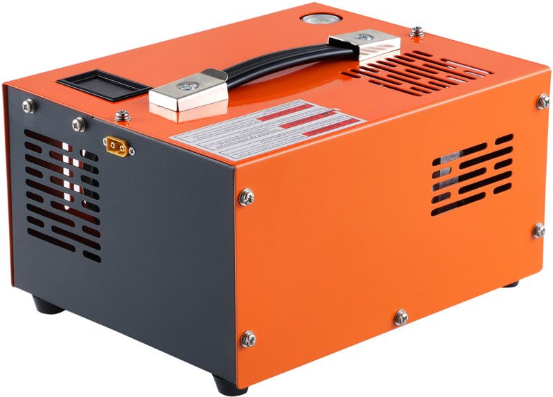 Mophorn PCP-Luftkompressor – 4500 PSI/30 MPa tragbare Einheit mit externem Konverter. DC12V und AC230V kompatibel. Öl- u...