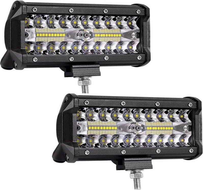 Led Arbeitsscheinwerfer 12V 300W 7'' led Autoscheinwerfer 12v Wasserdicht IP67 Spot Flut Fe - Ulisem