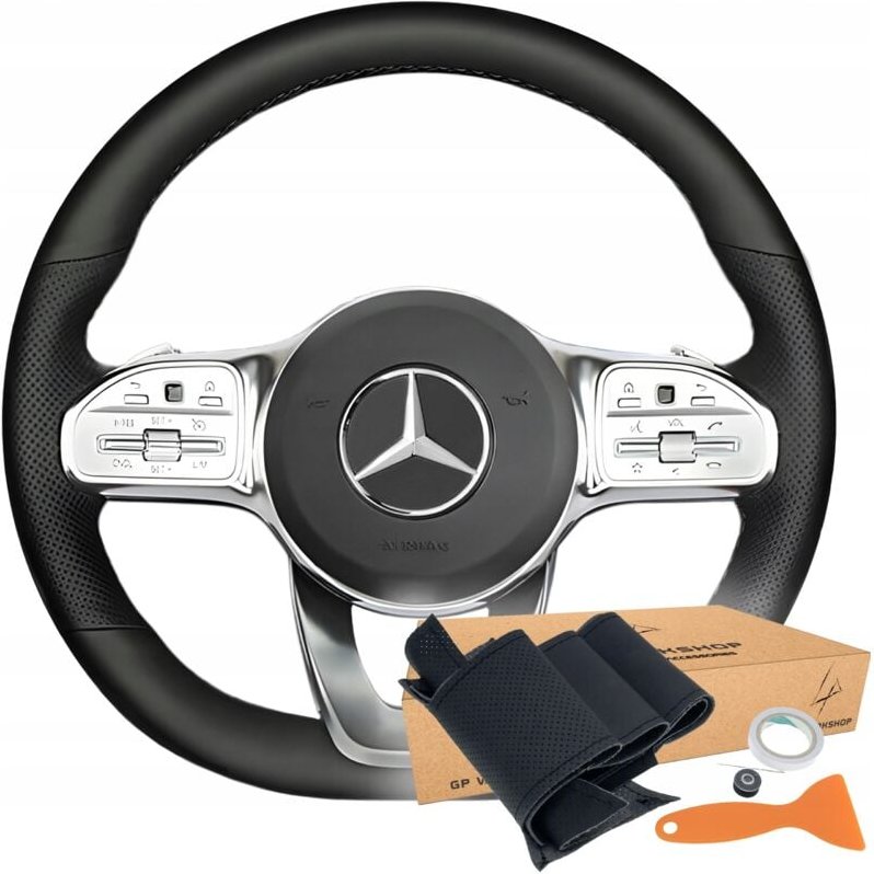 Lenkradbezug für Mercedes Benz C W205 A W177 CLA C118 W213