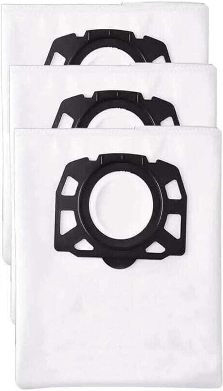 3er-Pack Staubsaugerbeutel, XU, kompatibel mit Kärcher Ersatzbeuteln für WD2 Plus, WD 3, WD 3 Akku, KWD 1, KWD 2, KWD 3,...