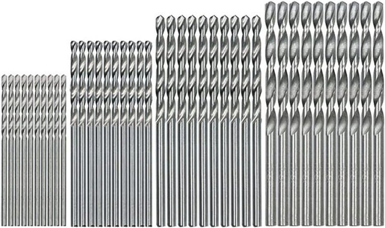 Tlily - 40 stück 0,5mm-2,0mm Gerade Schaft Mini Bohrer Set Winzige Kleine Bits Volle-Boden hss Twist für Dil