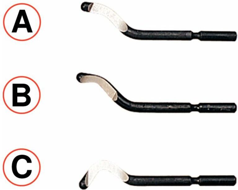 Ersatzklinge für Entgrater, hss e 300