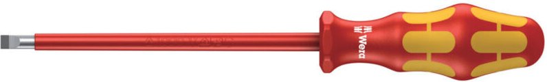 Schlitz-Schraubendreher vde mit Lasertip 6,5 x 1,2 x 150 mm - Wera