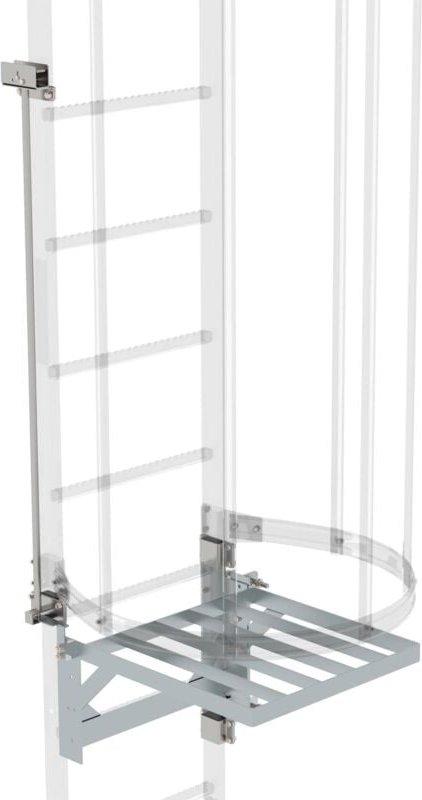 Günzburger Steigtechnik - Zugangssicherung drehbar Stahl verzinkt - 063962