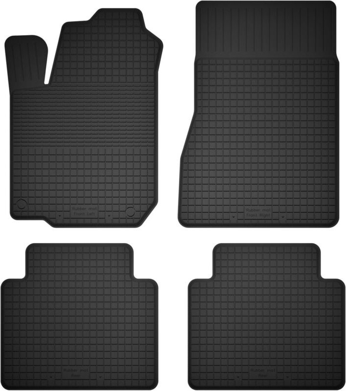 Gummi-Automatten, 4er-Set, Universalmodell: Peugeot 607 Limousine (1999-2010)