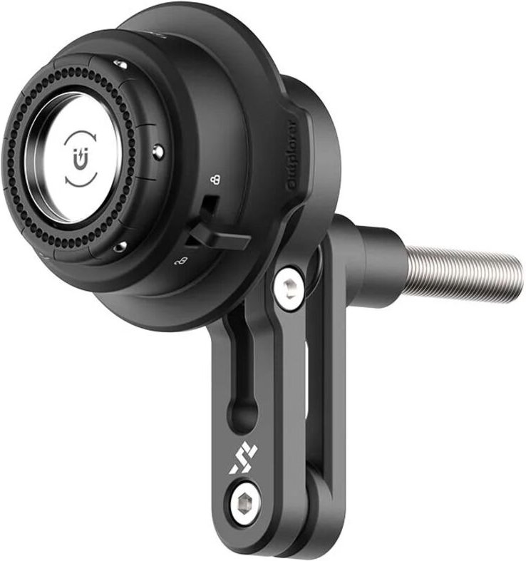 Schnellstart-Handyhalterung mit Stoßdämpfung und Arm für Outplorer QM03 Motorradlenker