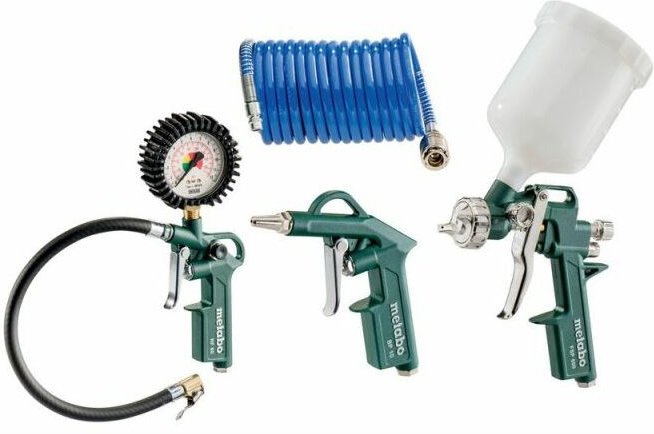 Druckluft-Werkzeugset lpz 4 Set (601585000) Karton - Metabo