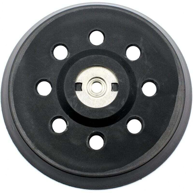 Plateau de Ponçage 125mm Noir pour Meuleuse D'angle Compatible Metabo SXE 325