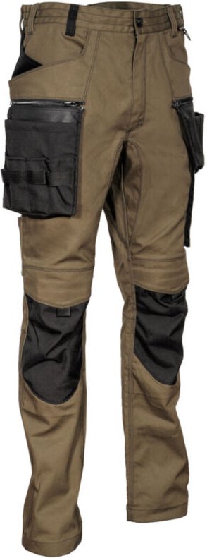 Mureck slim Arbeitshosen - 52 (eu) - Schlammfarbe - Cofra