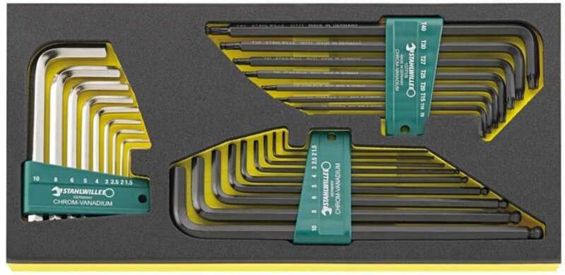 Thumbnail - Stahlwille TC 10760-10771/26 Winkelschraubendreher TOOL-CONTROL EINLAGEN-SYSTEM