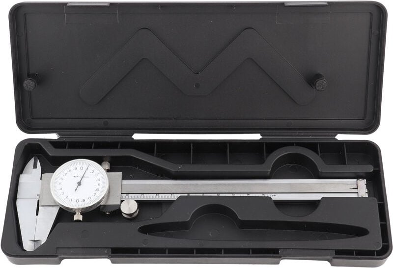 Standard-Messuhr, Nonius-Messschieber, Messschieber 150 mm bis 0,02 mm