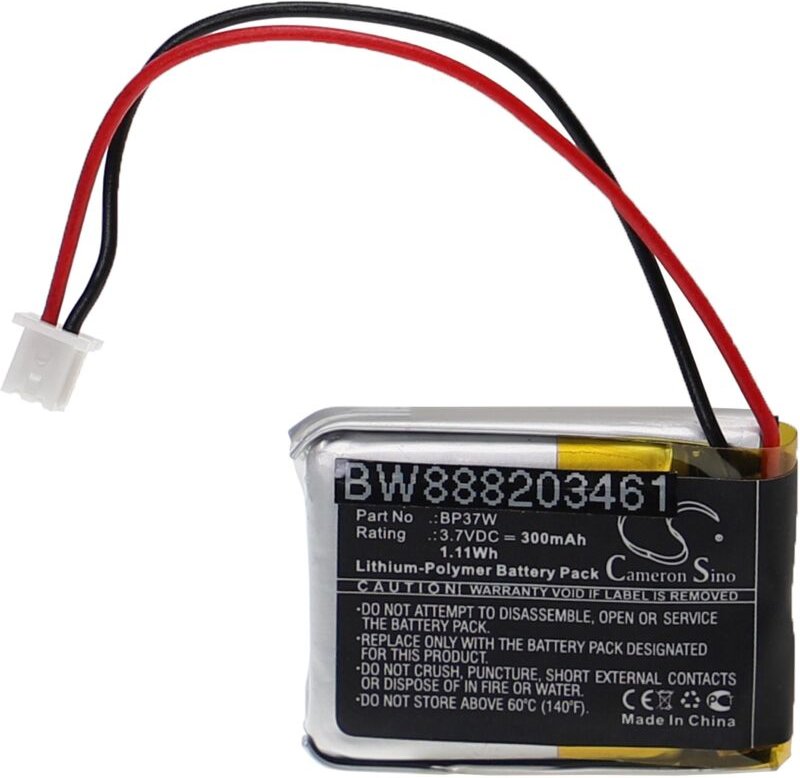 Vhbw - Akku kompatibel mit Dogtra 280C Receiver, 282C Receiver, AE502025P, 200C Receiver Hundehalsband Hunde-Trainer (30...