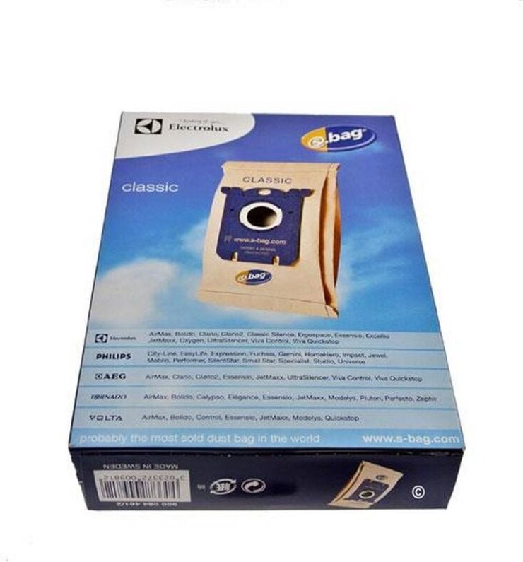 Ersatzteil - Original-Karton mit 5 Beuteln - - ELECTROLUX, TORNADO, PHILIPS, AEG