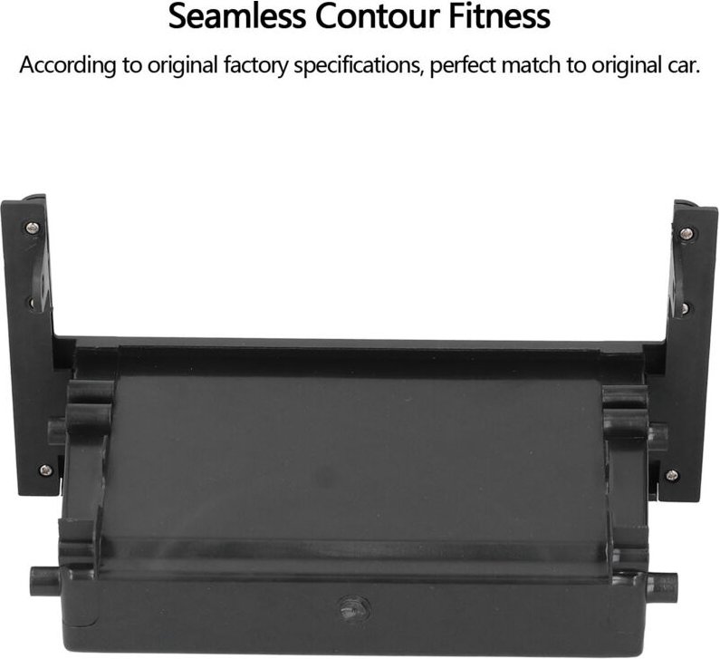 AUNMAS Single-DIN-Stereo-Radioblende, ABS-Material, wertet Ihr Auto mit Ablagefach auf, einfache Installation in Fahrzeu...