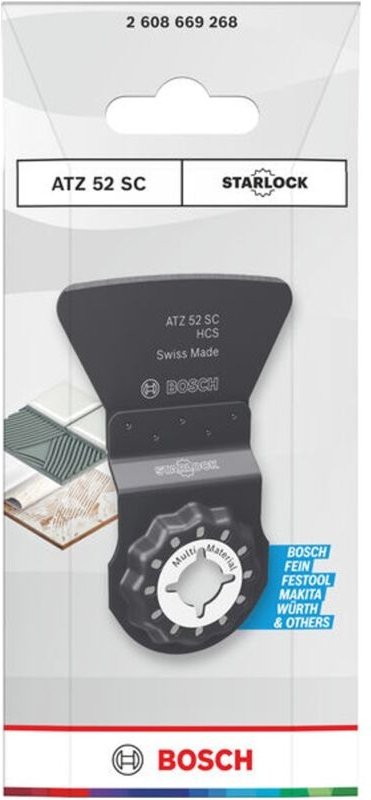 Bosch Tauchsägeblatt ATZ 52 SC Multi Material, Starlock, 52 x 26 mm