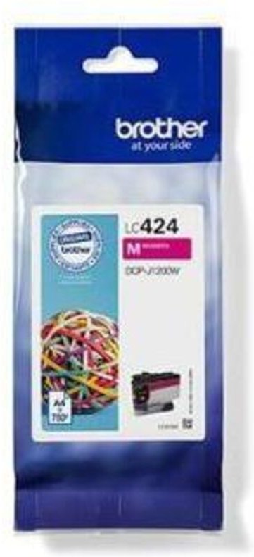 Tintenpatrone Originalzubehör LC-424M ca. 750 Seiten magenta