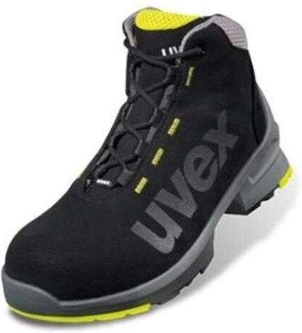 Uvex 8545044 1 Stiefel S2 85450 schwarz, gelb Weite 14 Größe 44
