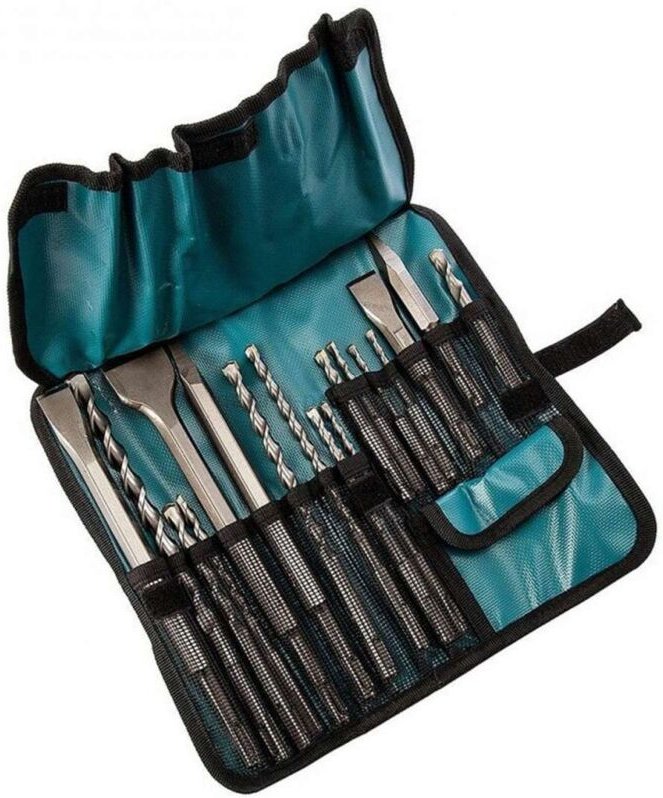 Zubehör - 17-teiliges sds Plus Bohrer- und Meißelset D-53073 - Makita