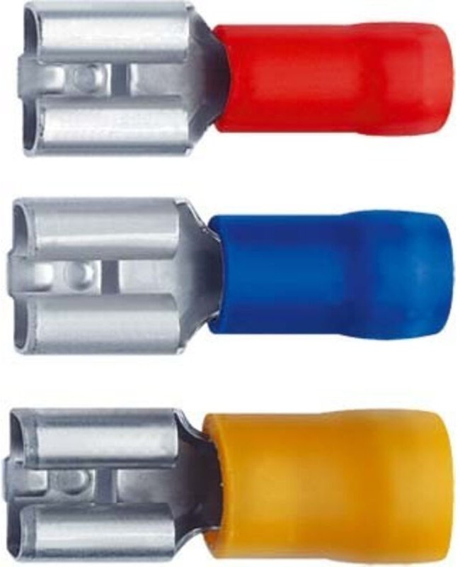 Klauke Flachsteckhülse 1, 5-2, 5qmm 830/1 100 Stk