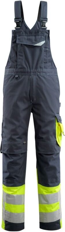 Mascot-15669-860 Sunderland Latzhose Safe Supreme Gr. 90C60 schwarzblau/hi-vis gelb