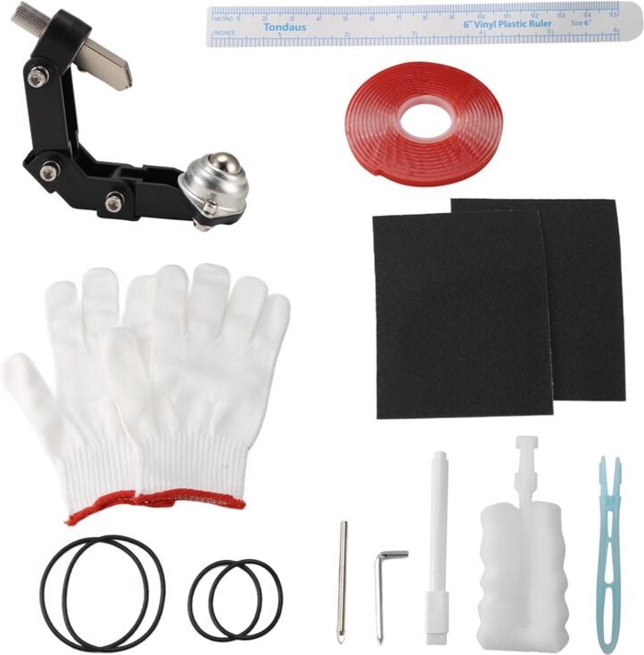 Arc-Glasflaschenschneider, DIY-Werkzeug, tragbares Schnellschneideset, quadratische und runde Maschine mit Zubehör