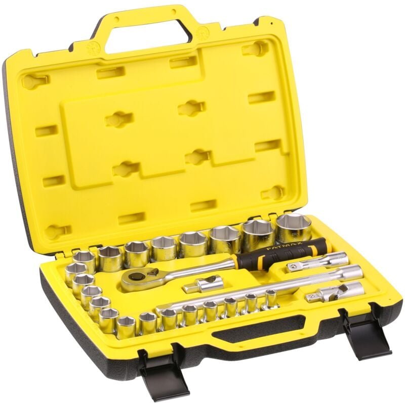 Stanley - Fatmax Steckschlüssel Set, 26-teilig 1/2 Zoll