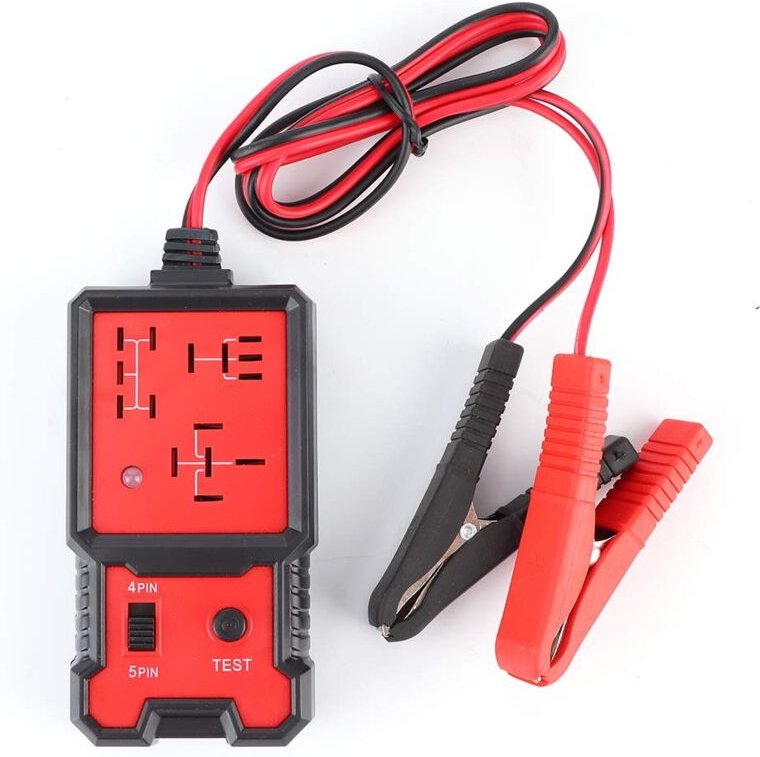 Ersandy - Kfz-Relaistester, 12 v elektronischer Kfz-Relaistester, Auto-Diagnose-Batterieprüfgerät