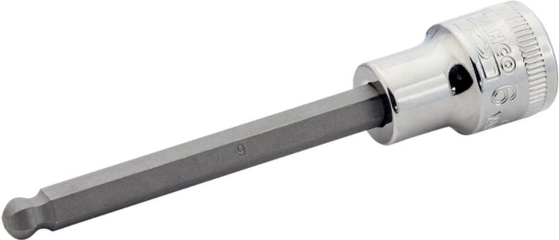 Bahco 3/8 Schraubendreher-Einsatz mit Kugelkopf für Innensechskantschraube, 6 mm