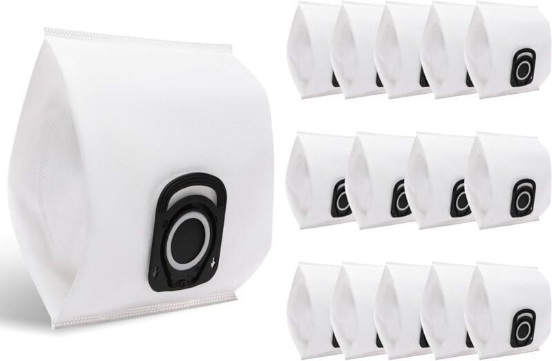 15er Pack Hygiene+ Beutel ZR200520 ZR200720 ZR200920 Passend für Rowenta Tefal Moulinex Silence Force, Green Force, Powe...