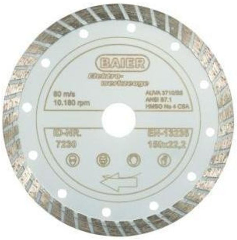 Baier Maschinenfabrik Diamantscheibe 7230