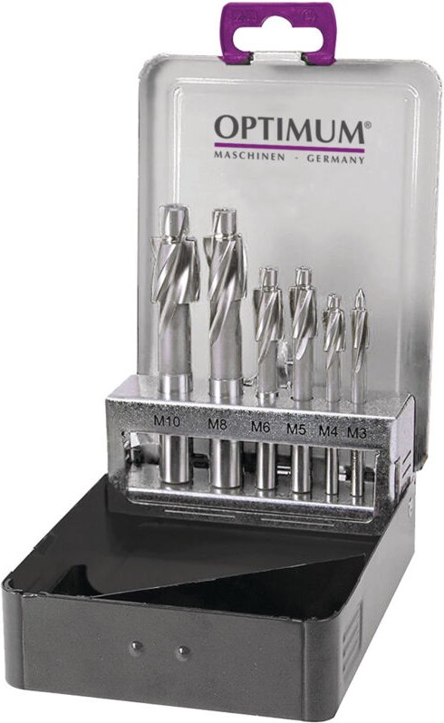 Optimum Flachsenker-Satz HSS, 6-teilig, 3201051