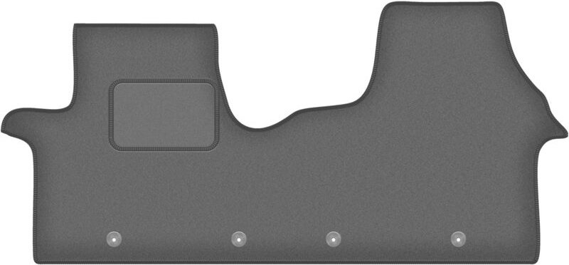Velours-Fußmatten in Graphit für Fiat Talento (2016-)