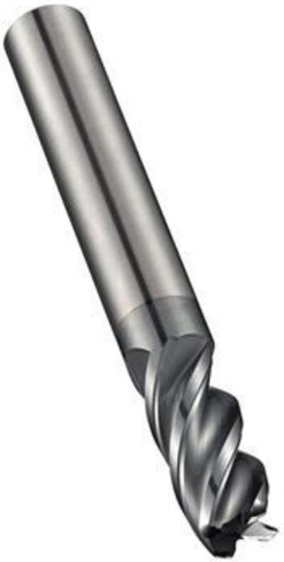 Dormer - Schaftfräser S262 D.6mm R.0,5mm Gesamt-L.57mm Schneiden-L.16mm hm AlCrN 40Grad