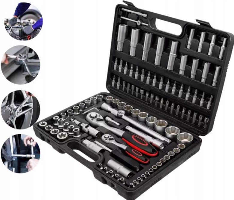 Steckschlüsselsatz 108-teilig