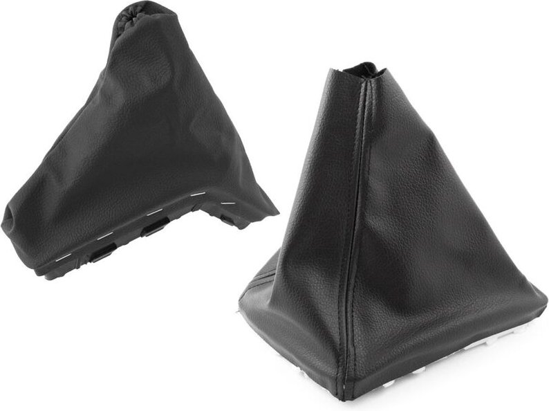 Opel Astra III H 04-14 Schaltsack + schwarzer Rahmen + Handbremssack + schwarzer Rahmen, 2-teiliges Set