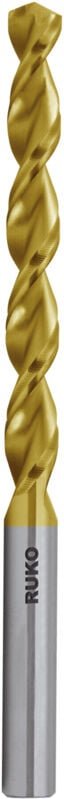 RUKO Spiralbohrer DIN 338 TL 3000 HSS TiN Ø 7,5 x 109 x 69 mm 10 Stk