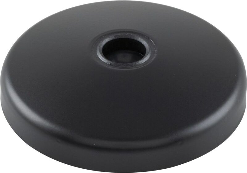 Teller ø 60mm für Gelenkstellfuß Kugel 15 - Teller für Stellfuß - Maschinenfuß Tragkraft 3000kg, Zinkdruckguss schwarz -...