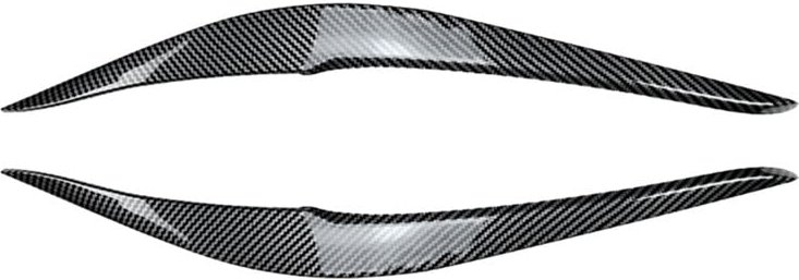 Tlily - FüR 2Er F22 F23 2015-2019 Frontscheinwerferabdeckung Garnierungsstreifen Augenbrauenabdeckung Zieraufkleber Kohl...