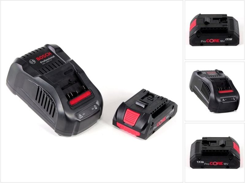 Bosch - Starter Set 18V mit 1x ProCORE18V 4.0Ah Akkupack + gal 1880 cv Ladegerät
