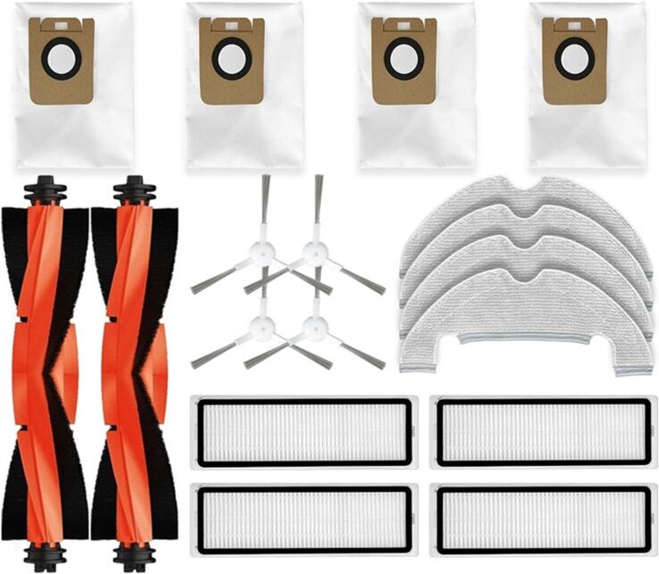 Für Roboterstaubsauger Hauptseitenbürste Hepa-Filter Mopp