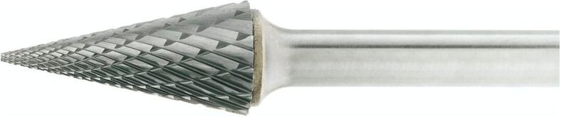 HM-Frässtift Form m Spitzkegel Kopf ø 12 mm Länge 25 mm Zahnung 3 - Lukas