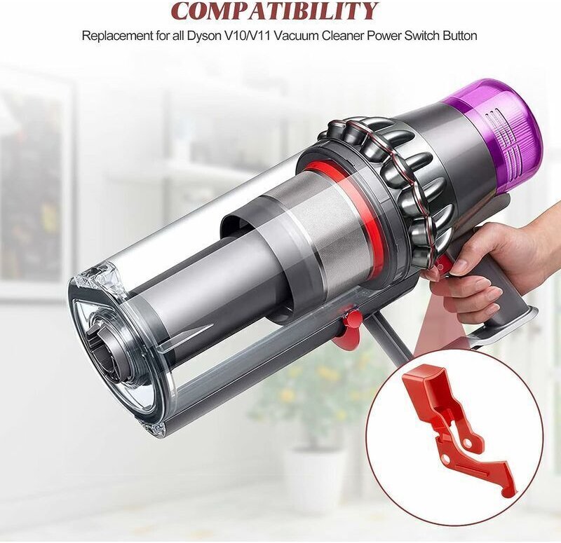 ZVD- 2 Stück Hochleistungs-Auslöseschalter für Dyson V10 V11 Staubsauger-Auslöseschalter-