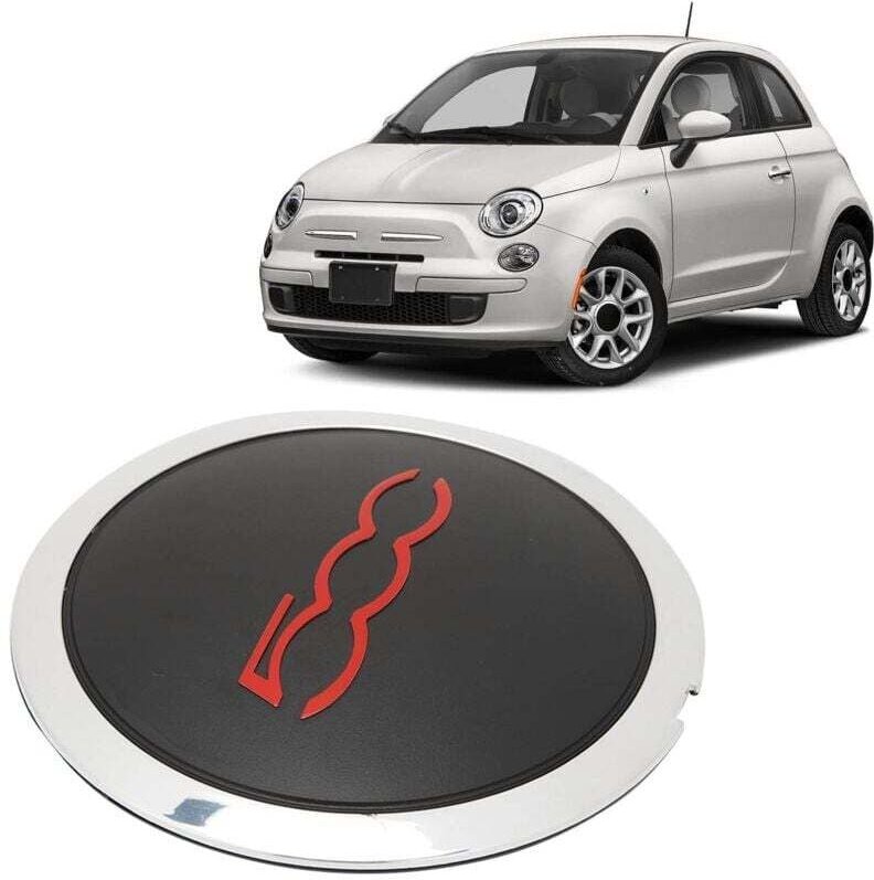 Radnabenkappe für FIAT 500-kompatible Fahrzeuge, Radnabenkappen mit Chromleiste zum Schutz vor Flüssigkeitsverlust, OEM ...