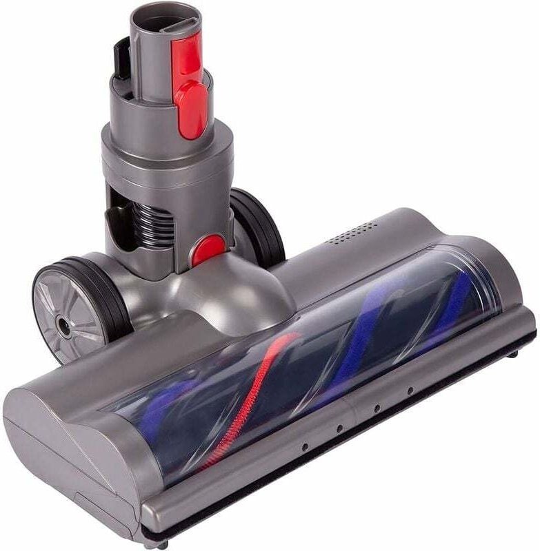 Düse kompatibel mit Dyson V7 V8 V10 V11 V15 Direktantrieb-Reinigungskopf mit 4 Frontlichtern für Hartböden und Teppiche